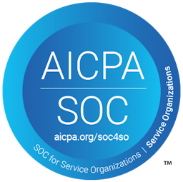 AICPA SOC logo showing compliance
