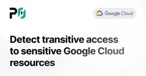 Detect transitive access to sensitive Google Cloud resources