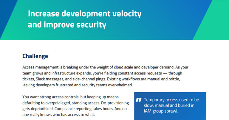 Just-in-time production access without the risk
