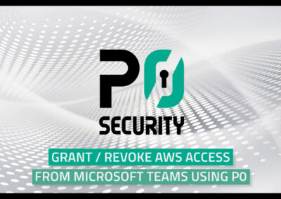 How to grant and revoke AWS access with Microsoft Teams