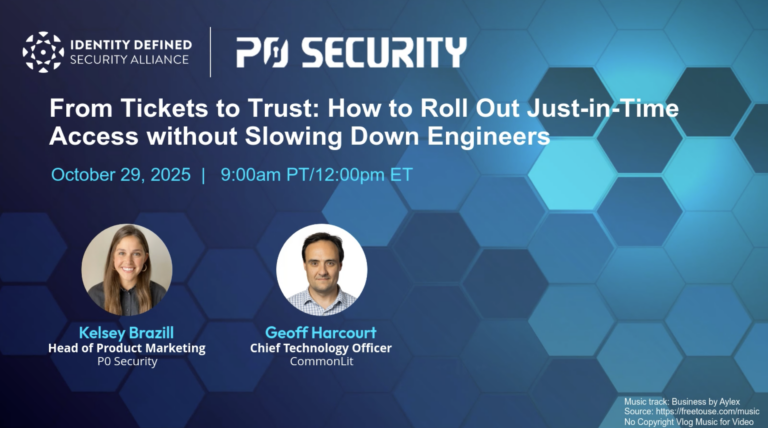 From tickets to trust: How to roll out just-in-time access without slowing down engineers