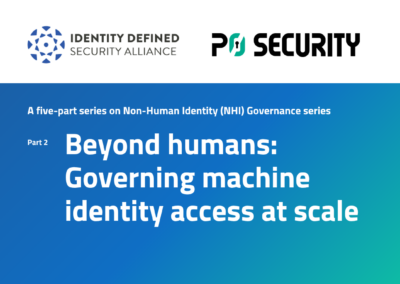 Beyond Humans: Governing Machine Identity Access at Scale