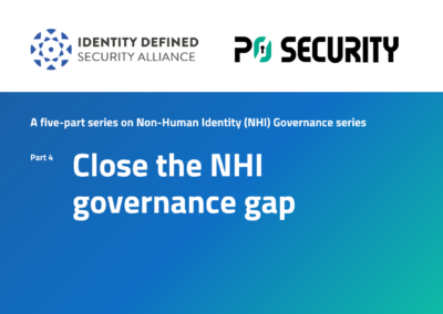 Close the NHI Governance Gap