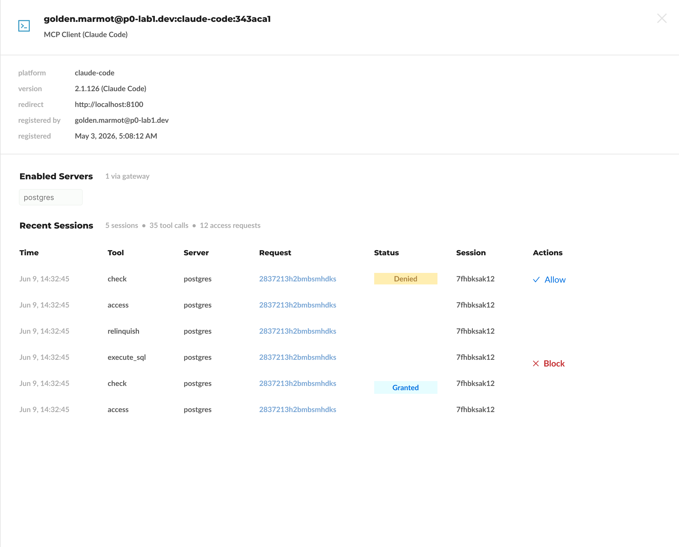 Full audit trails