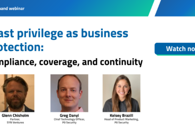 Least privilege as business protection: compliance, coverage, and continuity