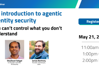 An introduction to agentic identity security: You can’t control what you don’t understand