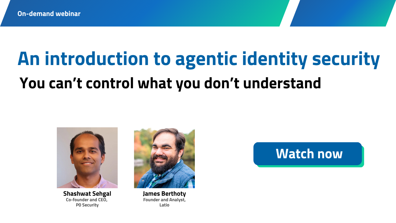 An introduction to agentic identity security
