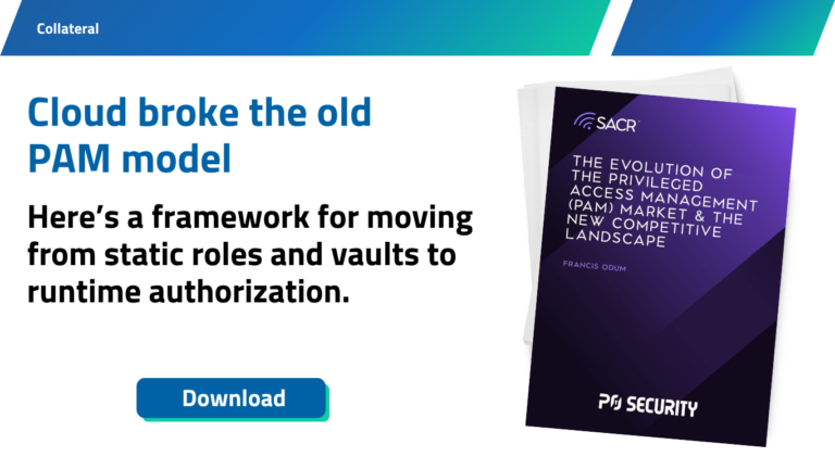 2026 SACR report: The evolution of the privileged access management market and the new competitive landscape