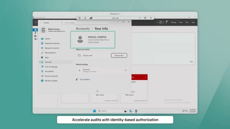 Just-in-time RDP access